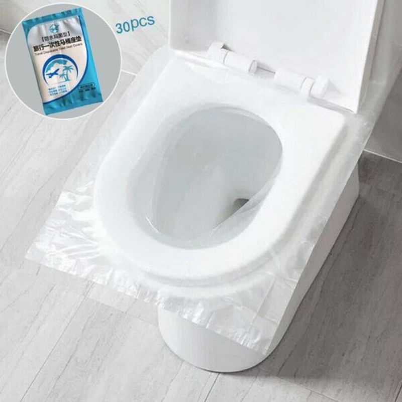 Toilet Seat Cover / Disposable Plastik Toilet / Plastik Alas