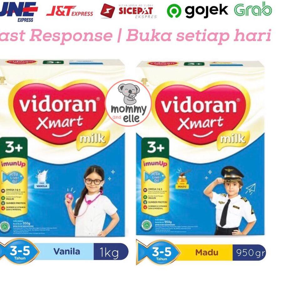 

HOT PROMO Vidoran Xmart 3+ Vanilla Madu 1000 gram 950 gram, 1 kilo, 1Kg Imun Up 3-5 Tahun murah