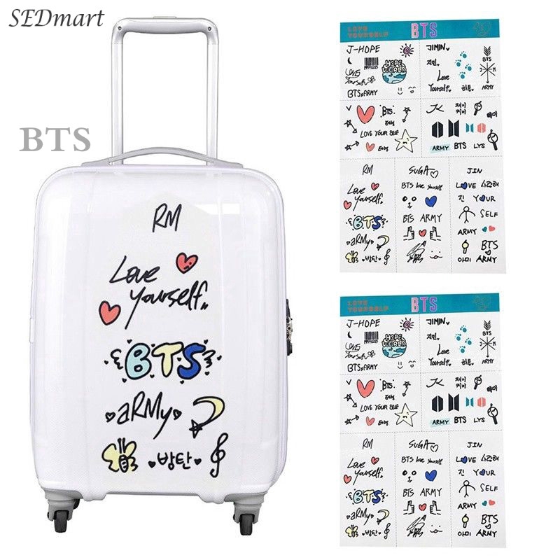  Stiker  KPOP Motif BTS  untuk  Handphone Notebook Laptop  