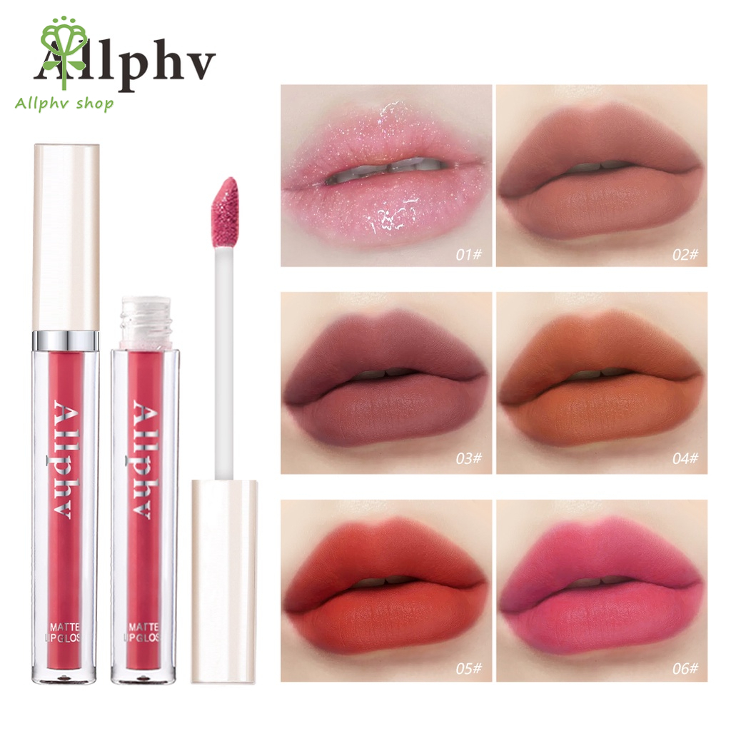 Allphv Lasting Glossy Lip Gloss Liquid Lipstick Make Up anti air lipstick velpet matte lipstick