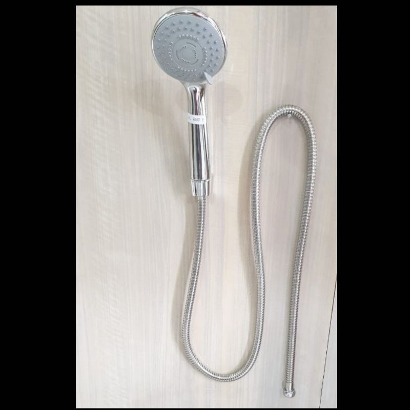 Paket Hemat Hand shower + Braket Shower system + Selang 150cm