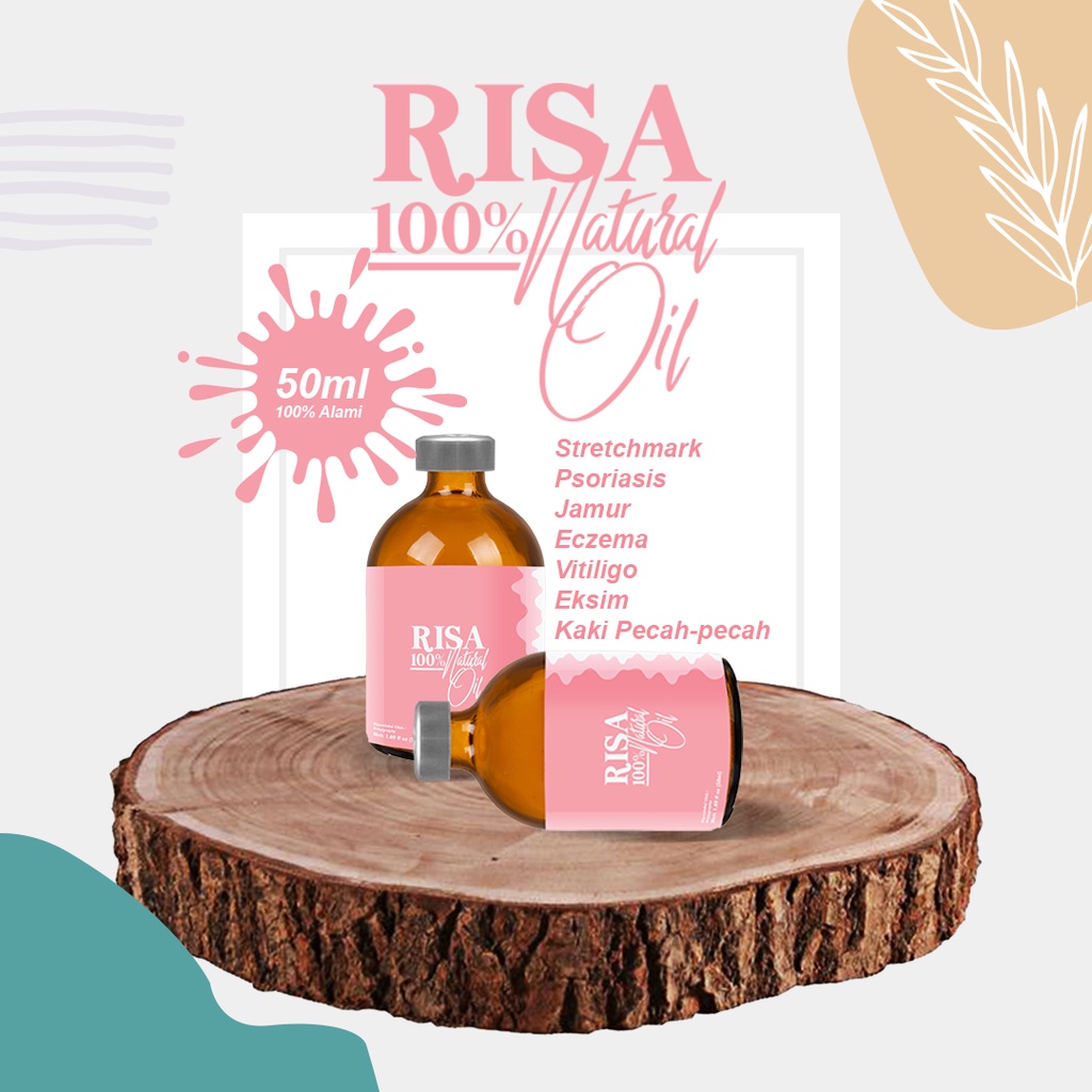 Jual Risa Cold Pressed Natural Oil 100 Minyak Tamanu Obat Stretch Mark