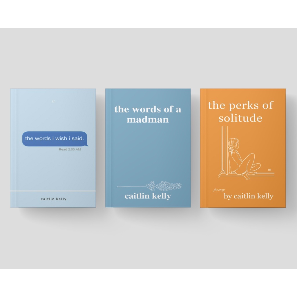 Jual the words i wish i said, the words of a madman and the perks of solitude by caitlin kelly