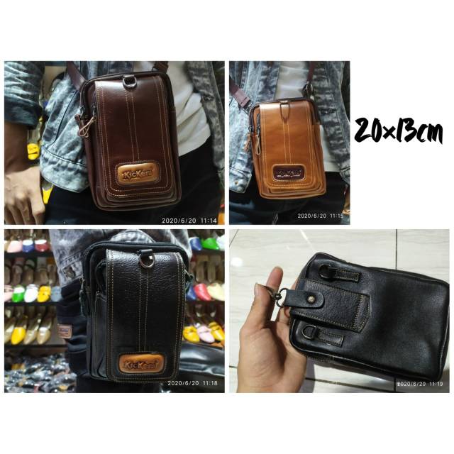 TAS PINGGANG ASLI KULIT SAPI