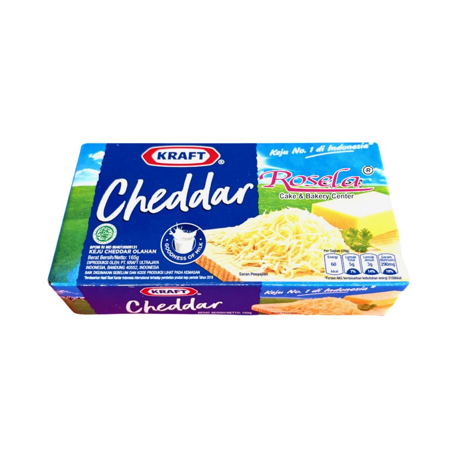 

Keju KRAFT Cheddar Kecil 165 gram Keju Cheddar Olahan KRAFT