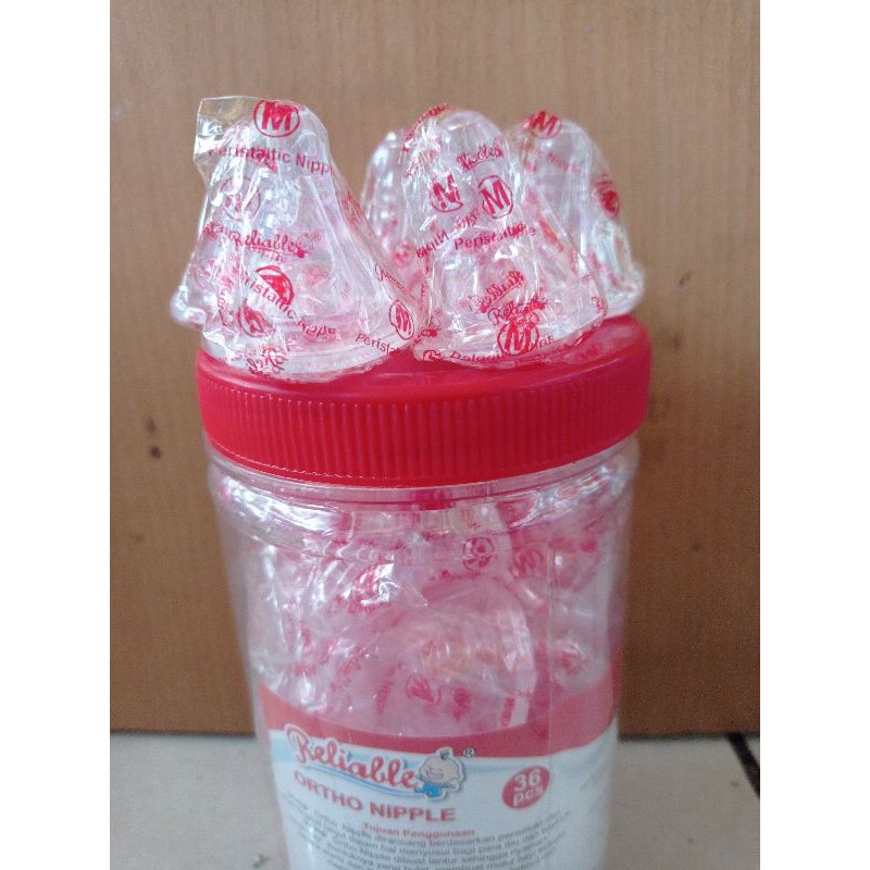 

reliabble size M paket 1 toples isi 36 pcs