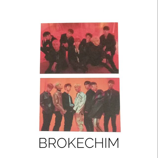 IKON THE NEW KIDS REPACKAGE ALBUM I'M OK POSTCARD SET