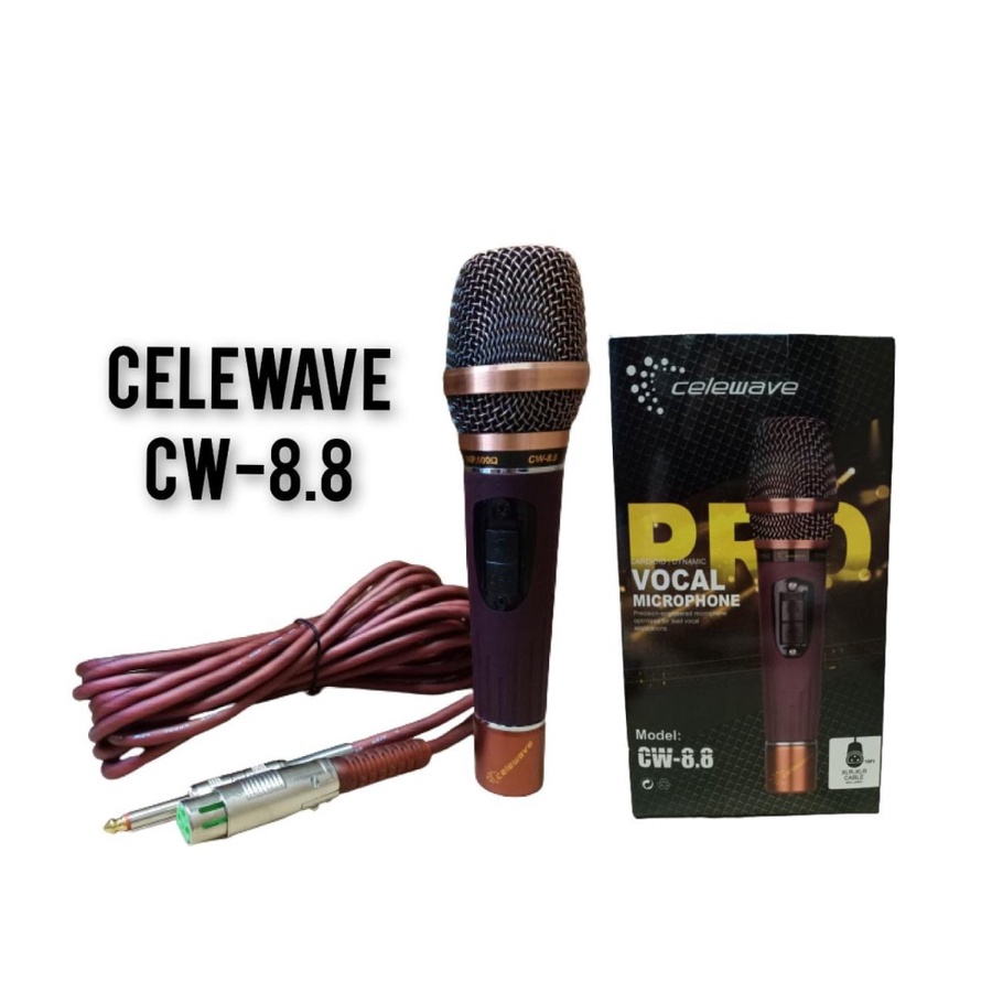 MIC KABEL CELEWAVE CW 8.8 MICROPHONE CABLE CELEWAVE CW-8.8