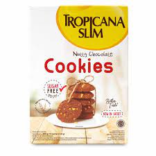 

Tropicana Slim Nutty Chocolate Cookies 200 gr