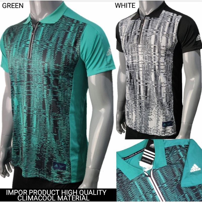 POLO SHIRT GOLF ADiDAS KAOS KRAH PRIA IMPOR