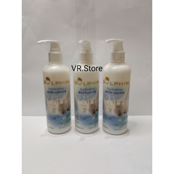 Dolphin Body Lotion Pemutih Badan 250ml ORI BPOM