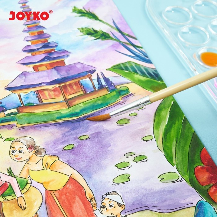 

Diskon Joyko Watercolor Set Cat Air Wc-3 Isi 36/48 Warna Sale!!!
