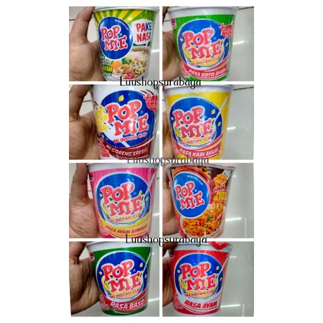 

POP MIE Mi Instan Cup Kuah/Goreng 75gr