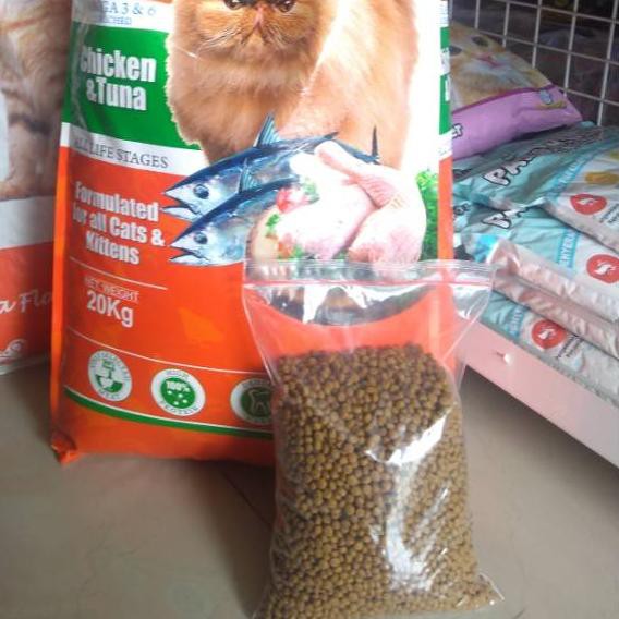 ❀ Maxi makanan kucing 1kg repack makanan kucing maxi ☞