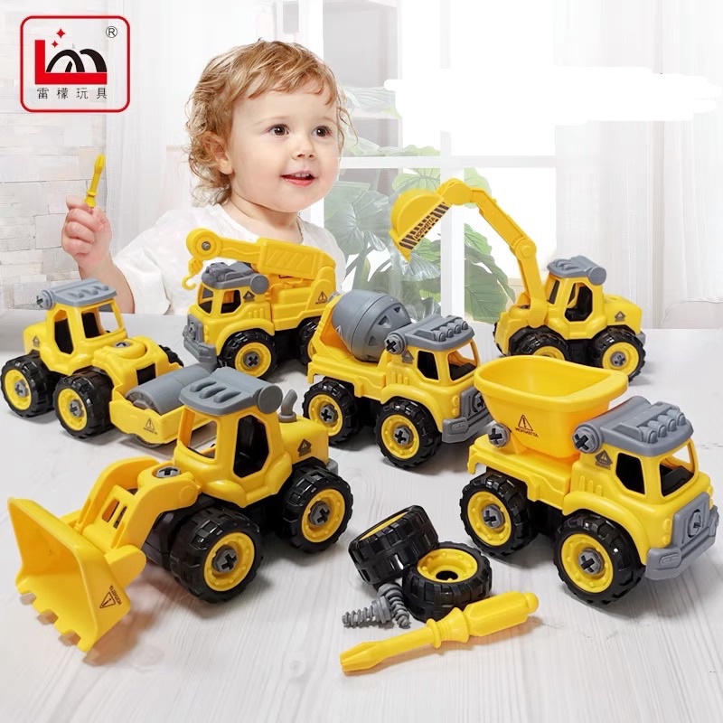 Mobil Truck Contruction 4pcs plastik KGP10