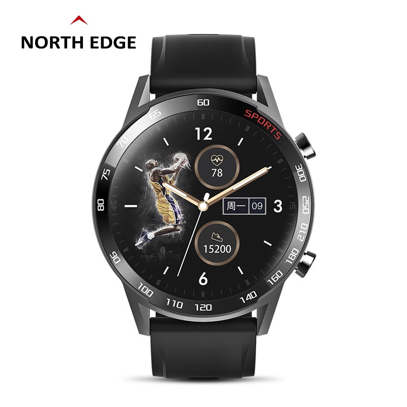 Sentuh Penuh Warna Layar Suhu Tubuh Bluetooth Sport Smart Watch Deteksi Tidur Heart Rate Tekanan Dar