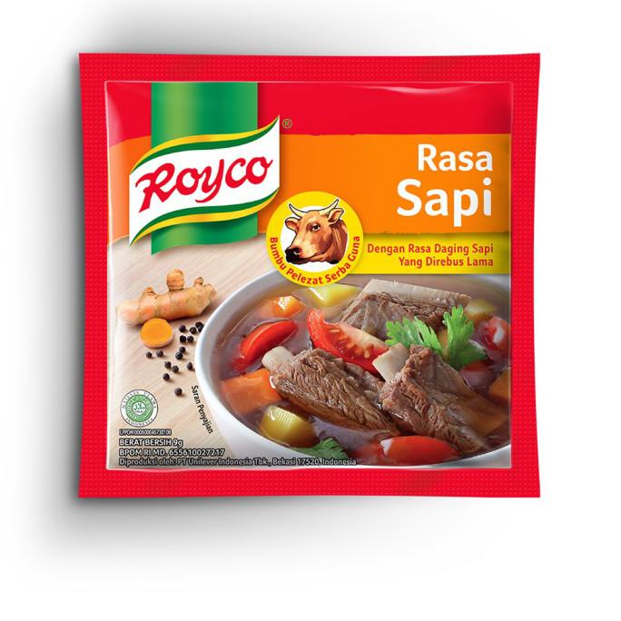 

TERLARIS ROYCO AYAM DAN SAPI 9GR KARTONAN. KHUSUS GOJEK DAN GRAB BUMBU & BAHAN MASAKAN MAKANAN &