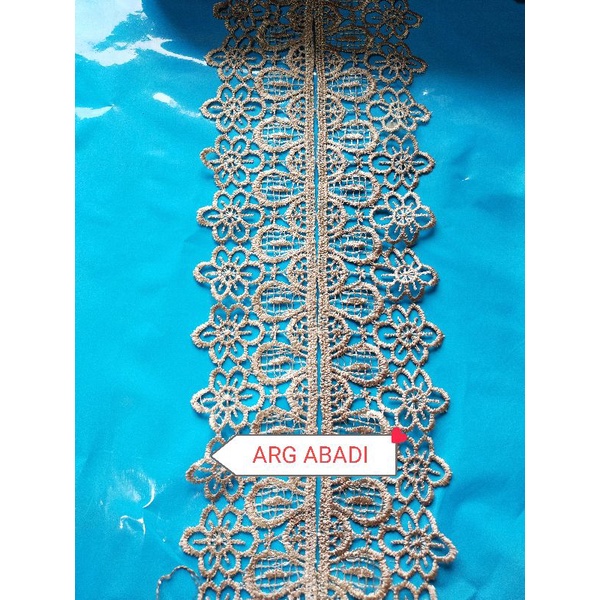 renda Giper lebar 6cm panjang 15 yard