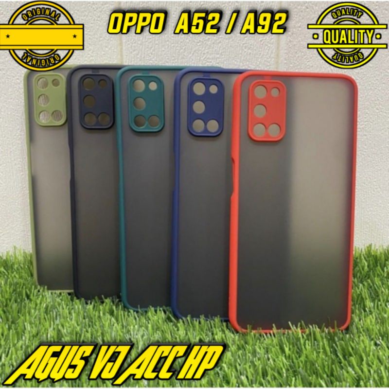 CASE AERO OPPO A52  - SLIM CASE FUZE DOVE