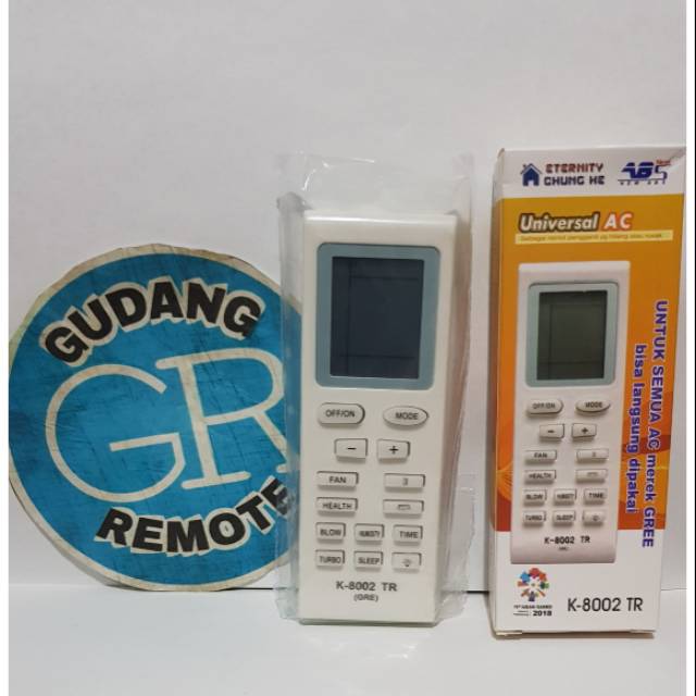 Remote remot AC Gree multi langsung pakai