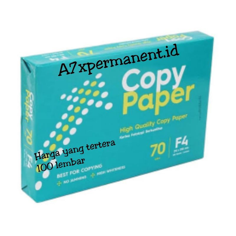 

Kertas HVS Copy Paper 100 lembar