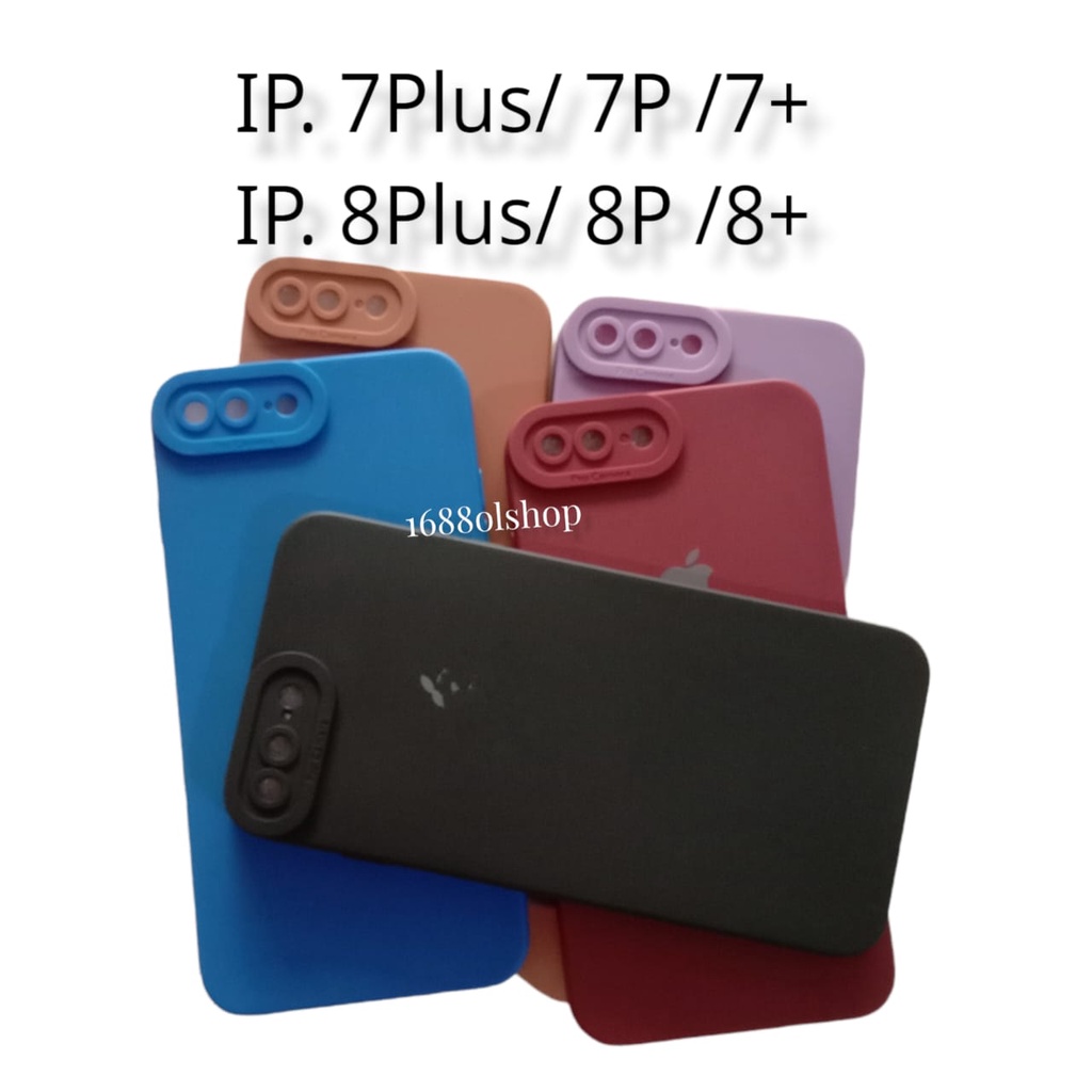 Softcase Warna ProCamera Macaron Case ip. 7Plus / ip. 7P / ip. 7+/ ip. 8Plus / ip. 8P / ip. 8+ Casin