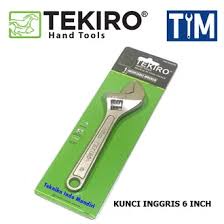 TEKIRO ADJUSTABLE WRENCH/KUNCI INGGRIS TEKIRO UK 6&quot;, 8&quot;, 10&quot;