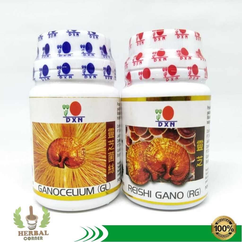 Daxen Ganoderma Dxn - Rg Gl memperbaiki organ tubuh 30 Kapsul Produk Ori 100%