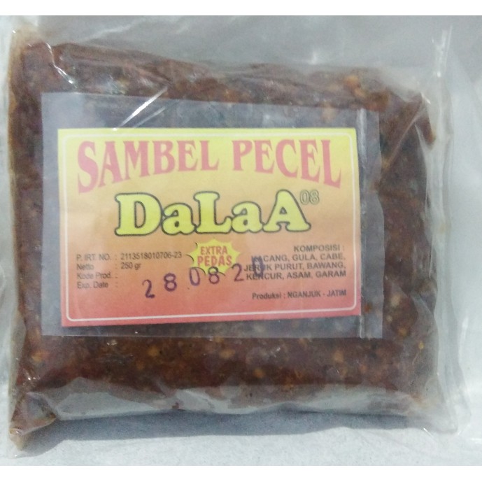 

Sambel Pecel asli Nganjuk Pedas 250 gram