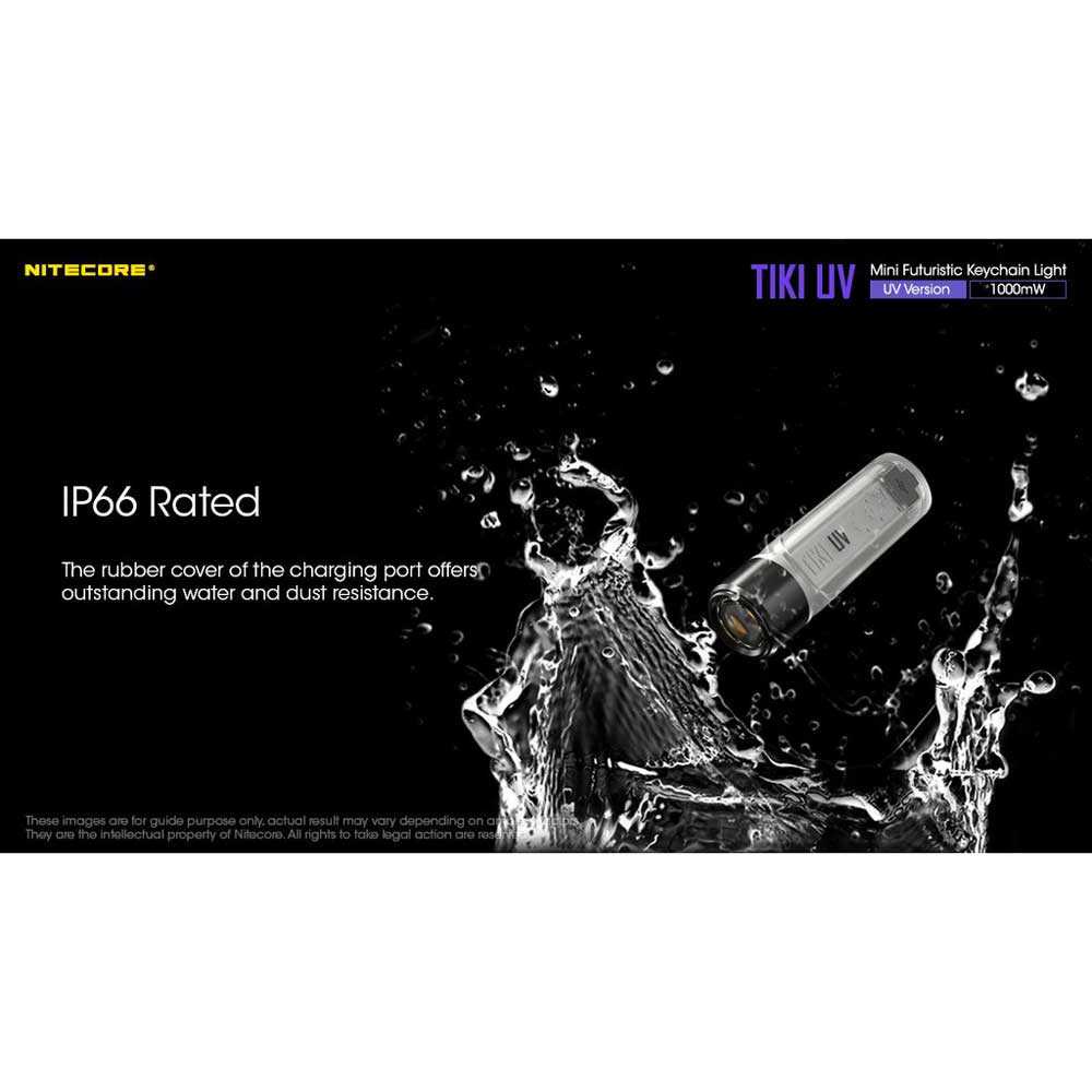 IDN TOOLS - Nitecore TIKI UV Mini Senter 365nm 1000mW