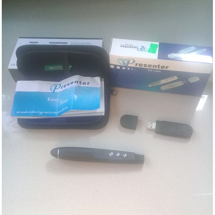 

Wireless Laser Pointer Easy to be Free - Presenter PP-1000
