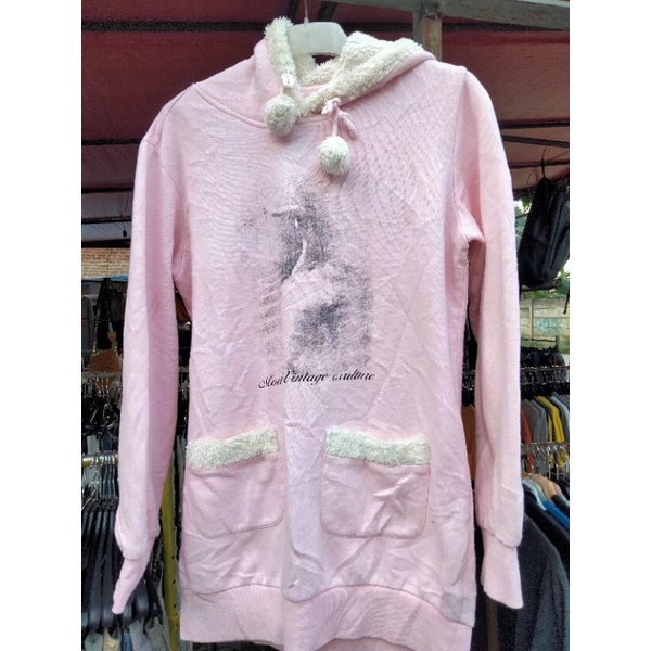 Hoodie bulu bulu