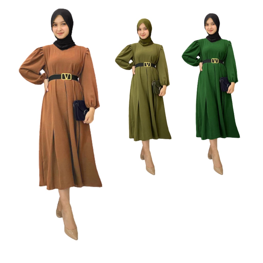 Dress Kerja Wanita Kantor Formal Terbaru 2022