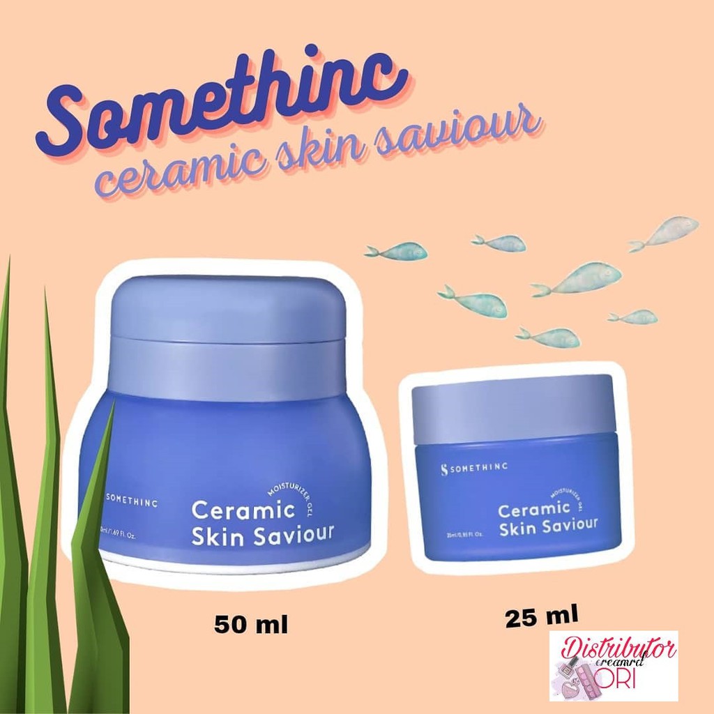 Somethinc Ceramic Skin Saviour Moisturizer Gel/ somethinc cream / Onsen supple-1