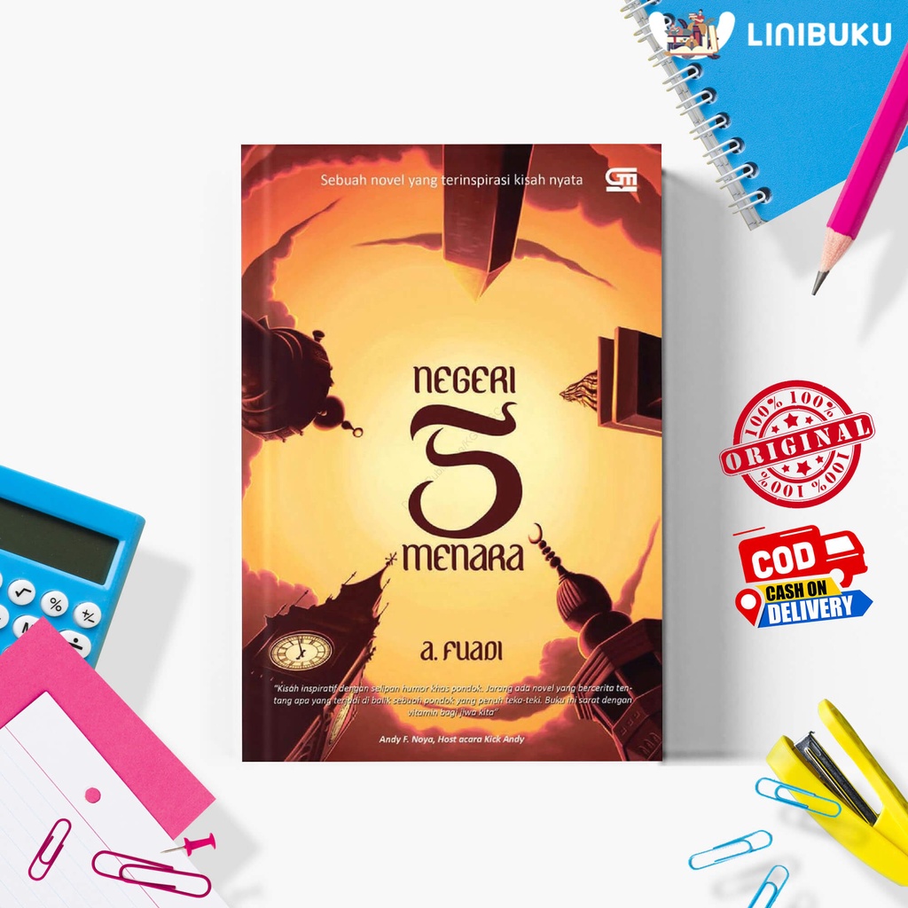Buku Negeri 5 Menara karya A. Fuadi  - GPU
