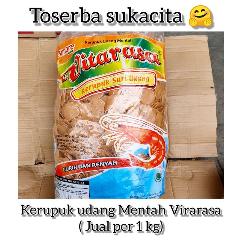

Kerupuk Udang Mentah Vitarasa ( per 1 kg )
