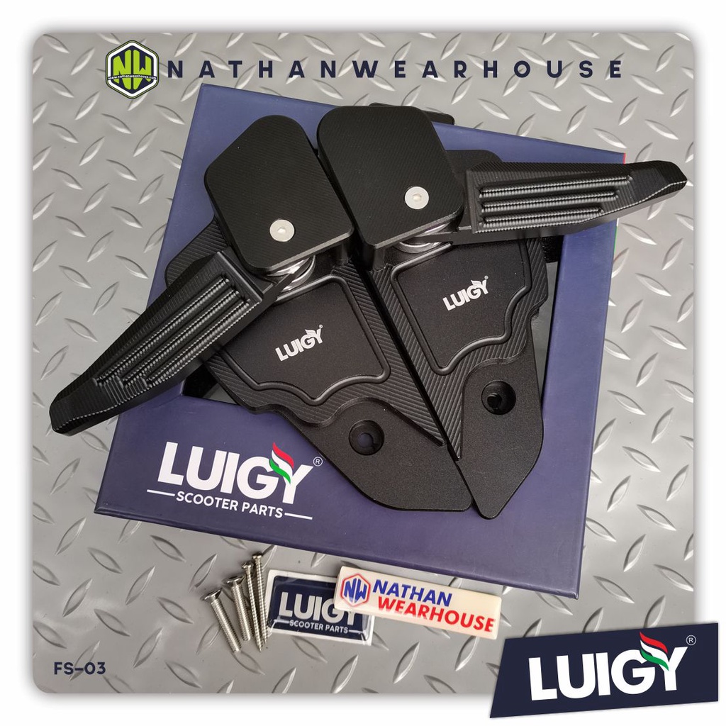 Footstep Foot Rest Step Pijakan kaki Vespa sprint primavera Luigy fs-03