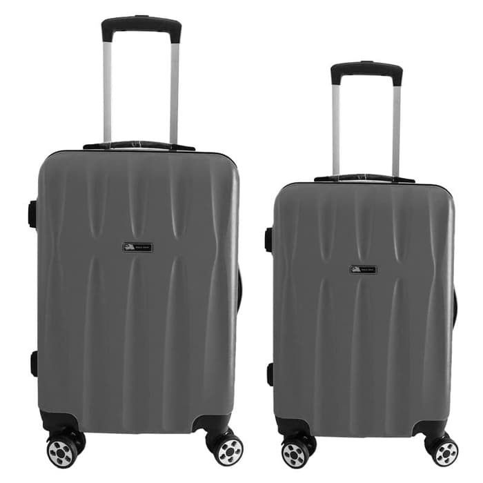 Koper Polo Twin 1632 1 Set Size 20 & 24 Inch Dark Grey