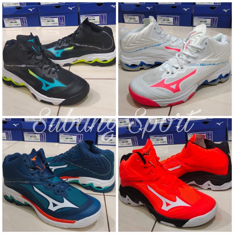 SEPATU VOLI MIZUNO WLZ 6 SUPER PREMIUM / MIZUNO WLZ 6 TERBARU / SEPATU VOLLEY TERLARIS / SEPATU VOLL