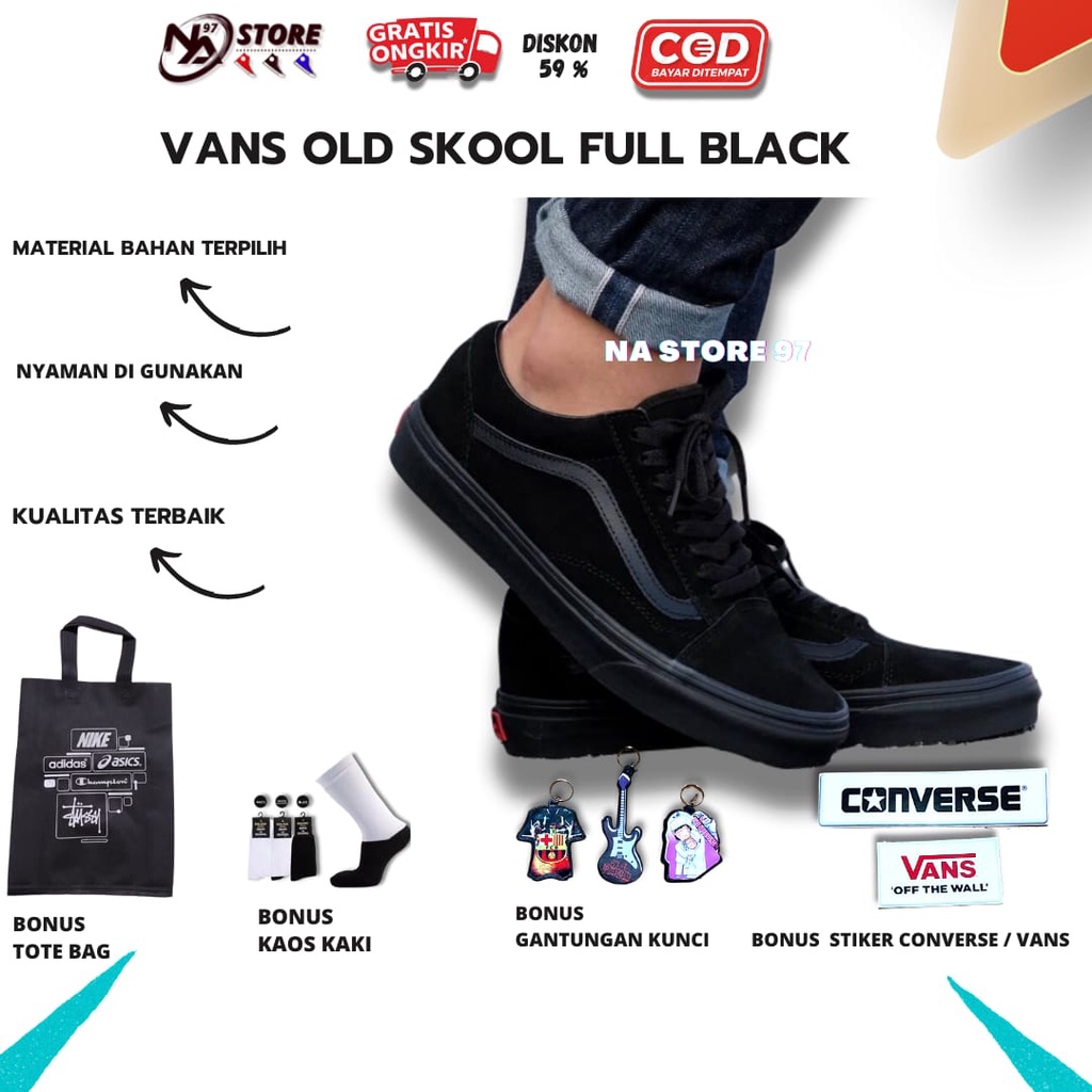 Vans Old Skool Oldskool All Full Black