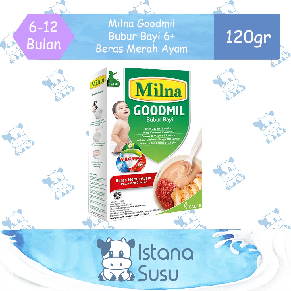 Milna Bubur Bayi Goodmil (6-12bln) 120gr