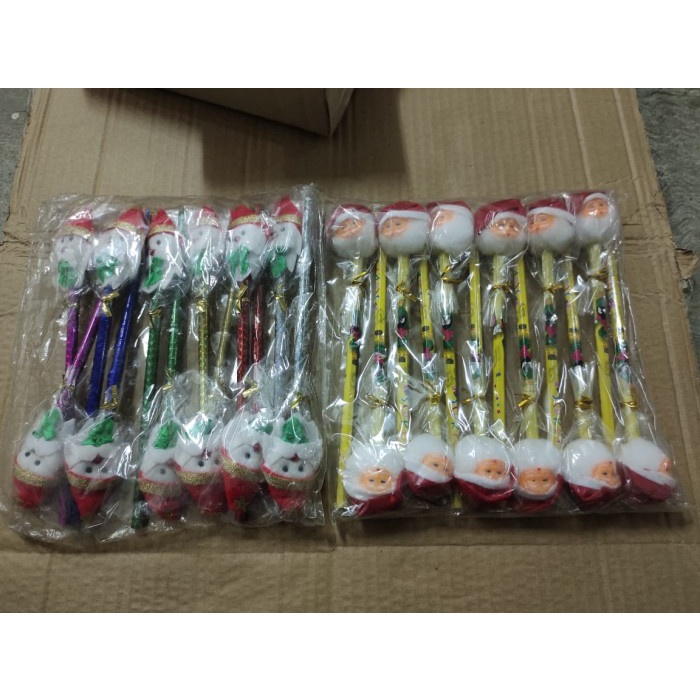 

Pensil kepala natal satuan