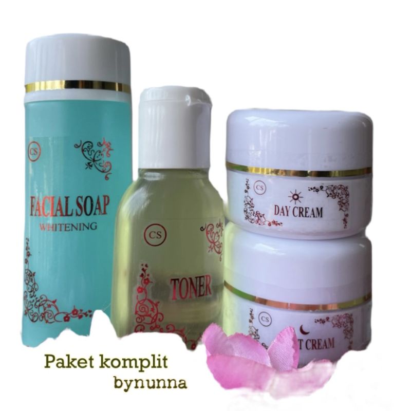 CS CREAM SKINCARE ORIGINAL / CREAM SYAHRINI CS ORIGINAL PAKET KOMPLIT