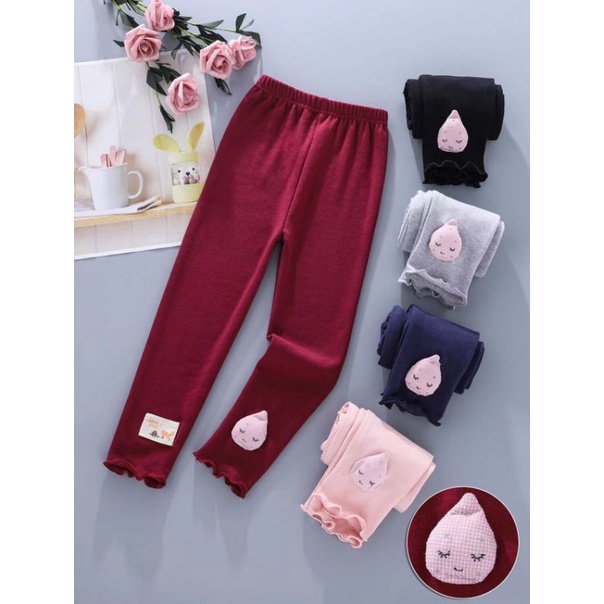 Legging anak import / Legging anak perempuan 1 tahun - 8 tahun / Leging anak 100% cotton import