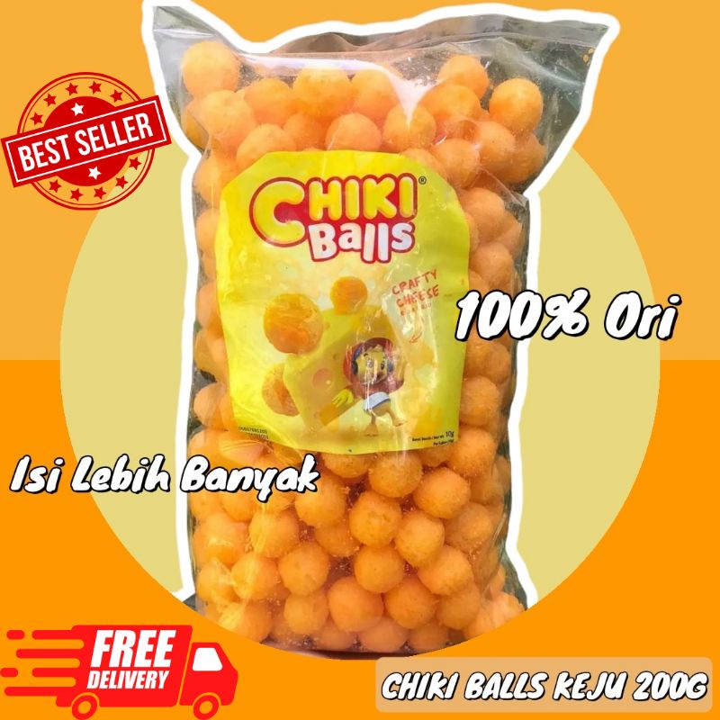 

CHIKI BALLS KEJU 200g /SNACK KILOAN/SNACK ENAK MURAH