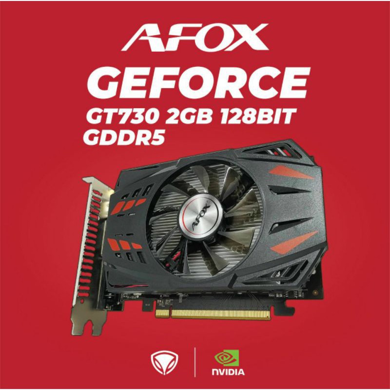 VGA Card AFOX nVidia GT 730 2GB DDR5 garansi Resmi