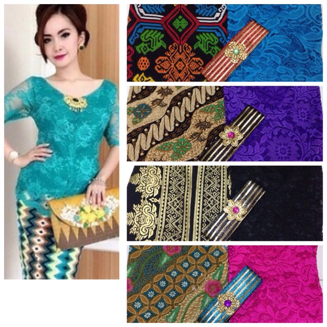 Set kebaya jadi