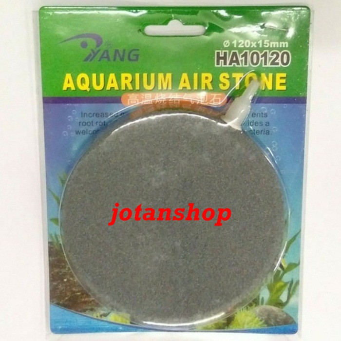 AIRSTONE AIR STONE 12CM 12 CM BATU GELEMBUNG AERATOR BULAT PIPIH 120 x 15 MM