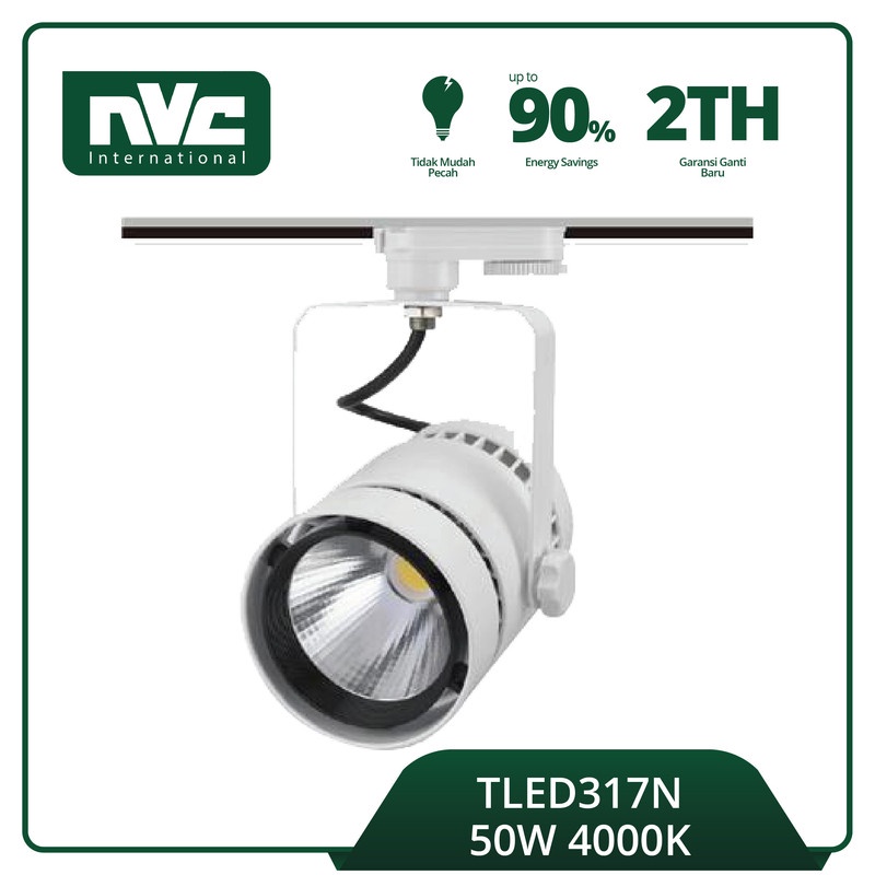 Lampu Sorot NVC TLED317N 50W 4000K 3000lm
