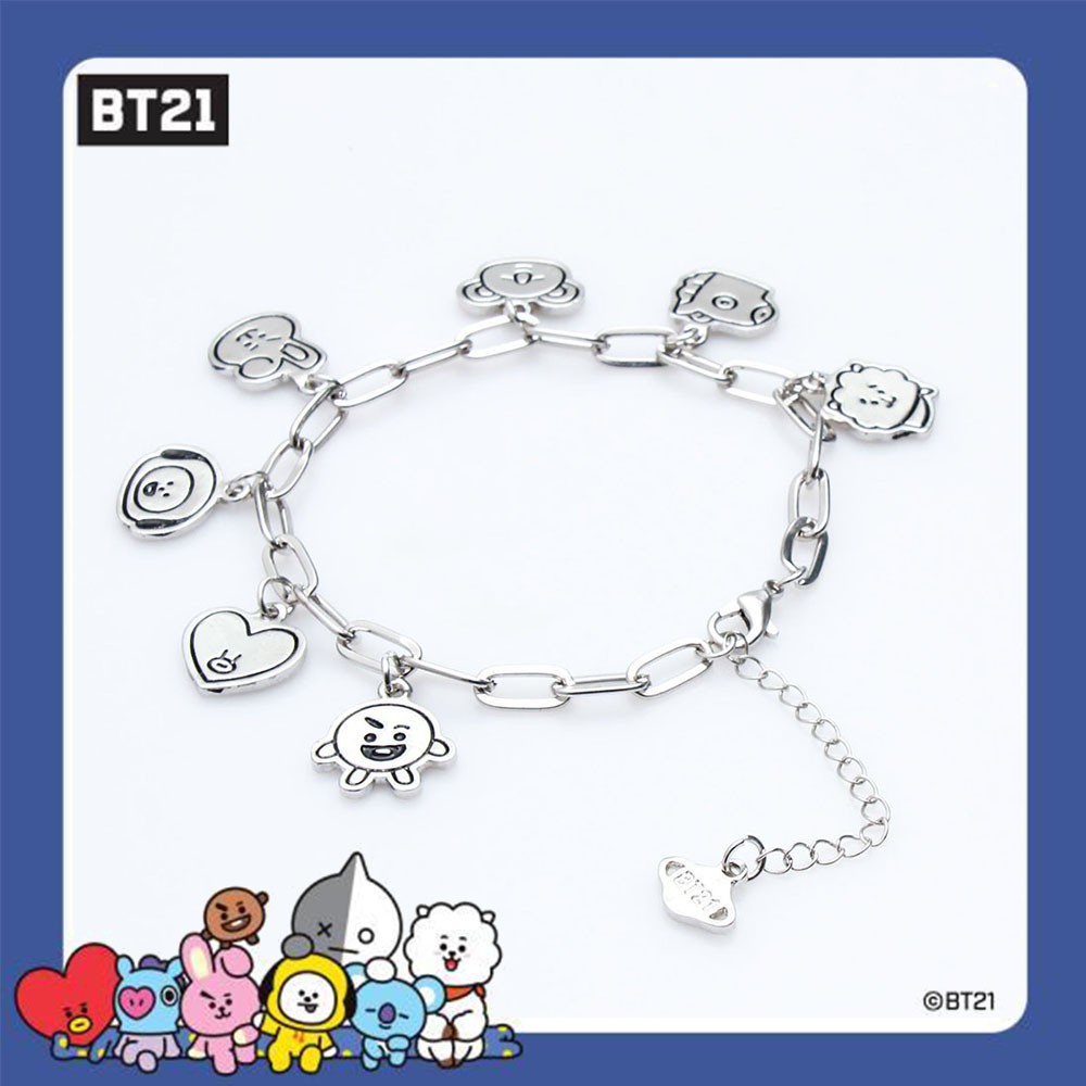  Gelang  Unisex Model KPOP BTS BT21  Shopee Indonesia